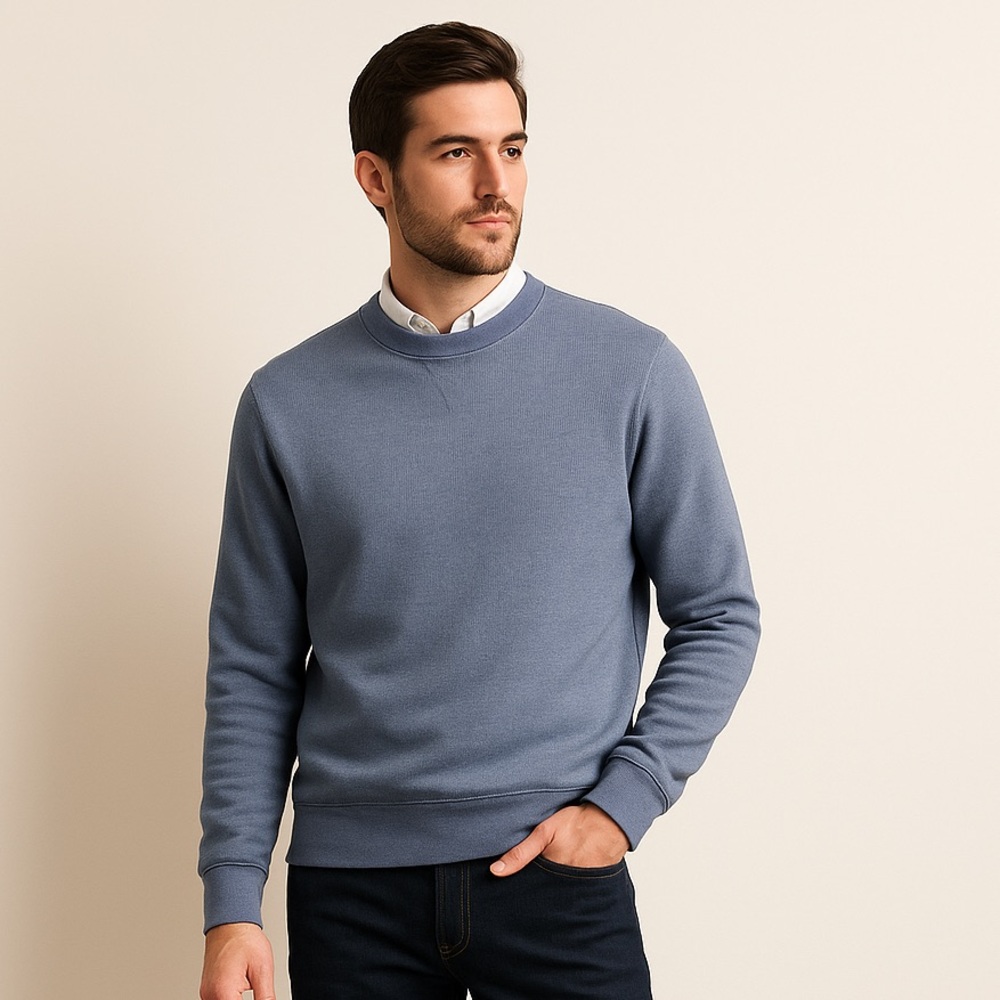 Con.Struct Engineered Goods Textured Crewneck Swe… - image 1